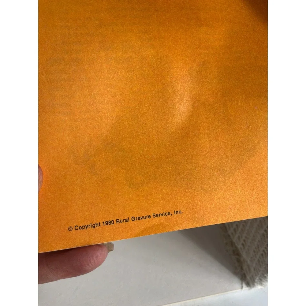 Vintage 1980 Homemakers Schools Happy Cooker Cookbook OS Orange